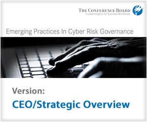 Emerging Practices in Cyber-Risk Governance -CEO